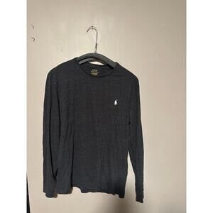 Polo Ralph Lauren Long Sleeve T Shirt Mens Size S Black
